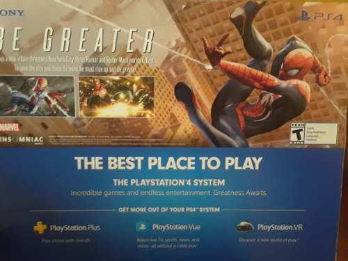 Playstation 4 1tb Incluye Juego Spiderman
