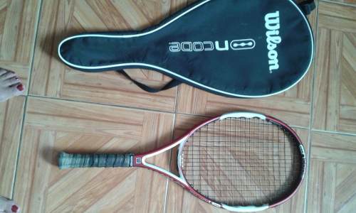 Raqueta De Tenis Wilson Con Bolso