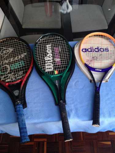 Raquetas De Tenis Wilson, adidas Y Dunlop