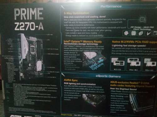 Remato Tarjeta Madre Asus - Prime Z 270 - A