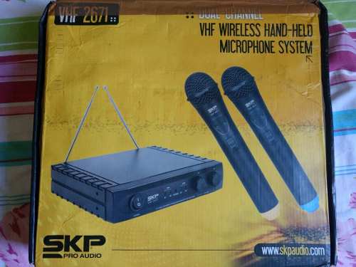 Sistema De Microfonos Inalambricos Skp Pro Audio
