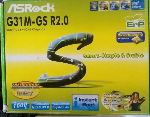 Tarjeta Madre Asrock G31m Gs R2.0 Nueva