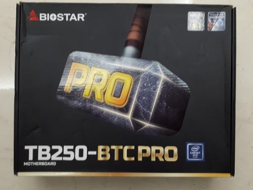 Tarjeta Madre Biostar Tb-250-btc Pro 12 Pci-e Lga 