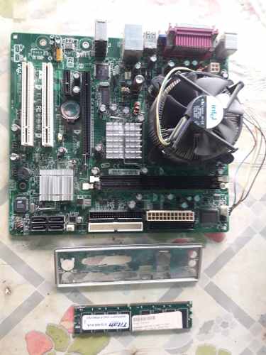 Tarjeta Madre Ddr1 Con Procesador Pentium 4 Y 512 Gb Ram
