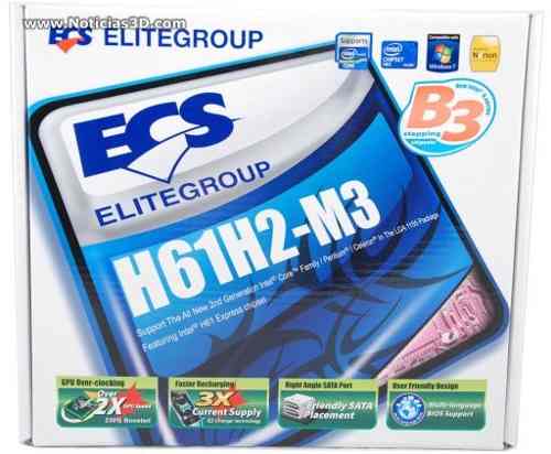 Tarjeta Madre Elitegroup Socket  H61h2-m3