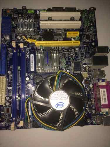 Tarjeta Madre Foxconn G45mx + Procesador Y Fancooler Intel