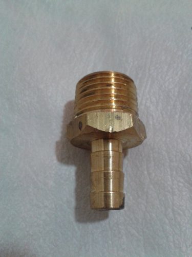 Adaptador Macho 1/2 Conector Para Filtro De Agua. Bronce