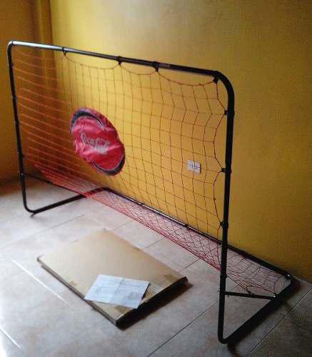 Arqueria Expandible De Aluminio Con Malla Y Balon De Futbol