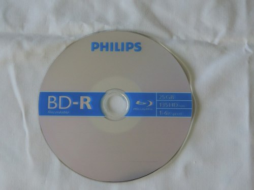 Disco Blu-ray Philips 25 Gb (Virgen)