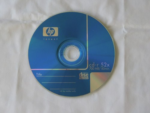 Disco Cd- Hp (Virgen)