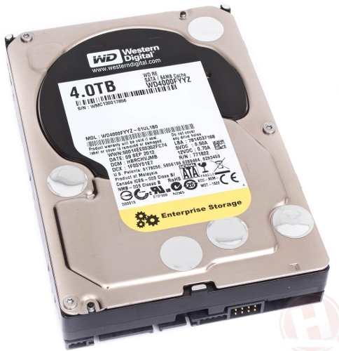 Disco Duro 4tb Western Digital Interno Sata 3 64mb Wd 3.5