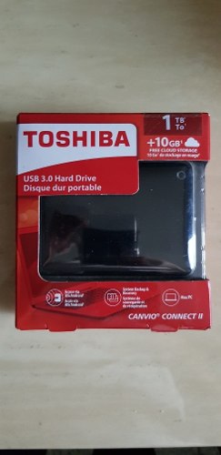Disco Duro Externo Toshiba 1 Tb Canvio Connect Ii