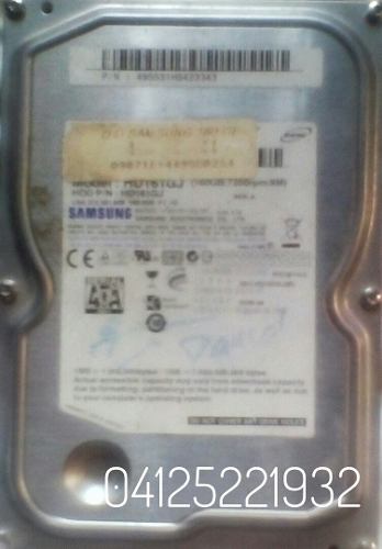 Disco Duro Samsung Pc 160 Gb/ Rpm