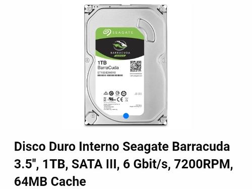 Disco Duro Seagate Barracuda De 1tb
