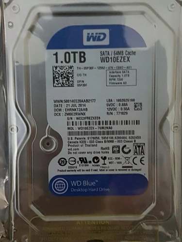 Disco Duro Western Digital Wd 1tb 3.5 Sata Pc Dvr 100% Nuevo