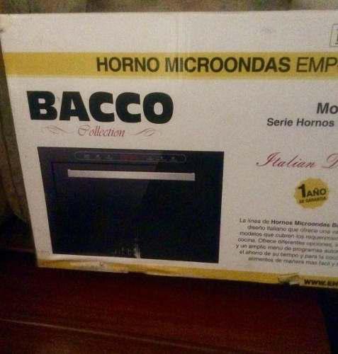 Horno Microonda Empotrar Bacco