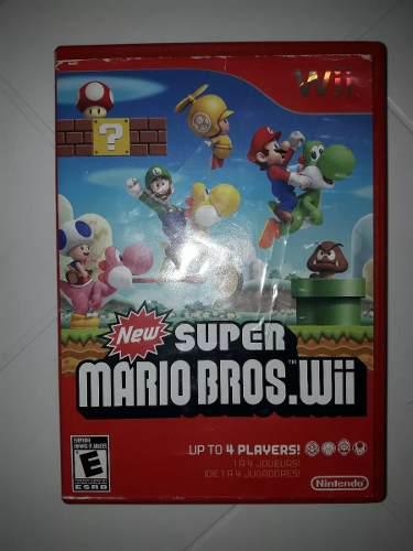 Juego New Super Mario Bross Original Para Nintendo Wii