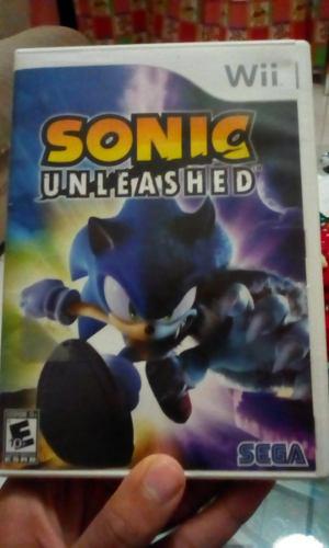 Juego Sonic Unleashed Para Nintendo Wii (original)
