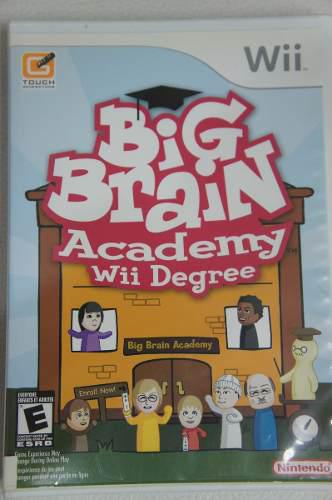 Juego Wii Big Brain Academy Original