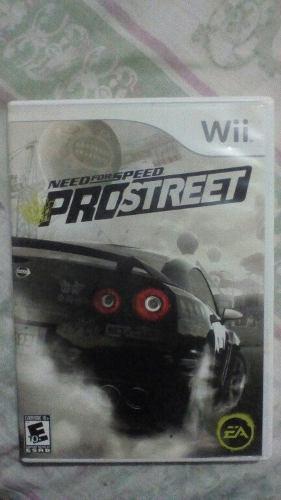 Juego Wii Need For Speed Pro Original