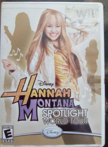 Juego Wii Niña Hannah Montana