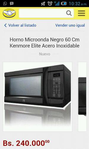 Microondas Kenmore Élite