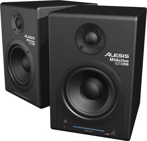 Monitores De Audio Profesional Amplificados Alesis M1 520