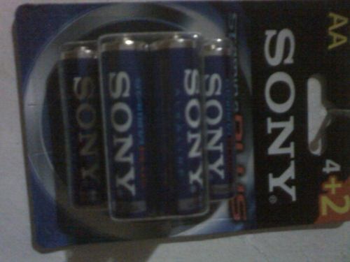 Pilas Aa Sony Alcalinas