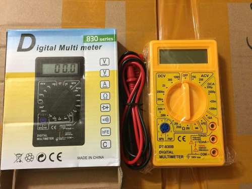 Tester Multimetro Digital Dt830b Nuevo