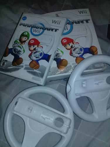 Volantes Y Juego Mario Kart Wii