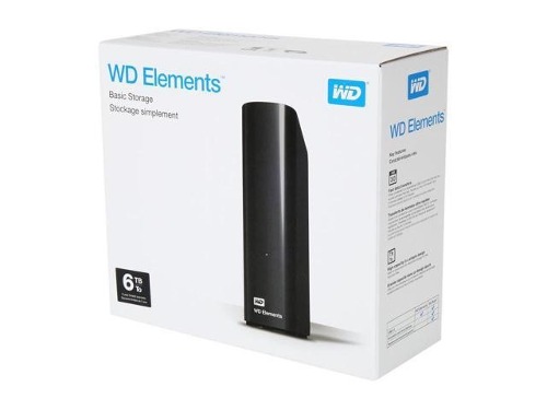 Wd Elements 6tb Disco Duro Externo 3.5 Usb 3.0 Ldc Store