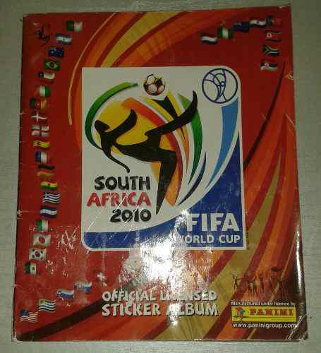 Album Panini Mundial De Futbol Surafrica 2010