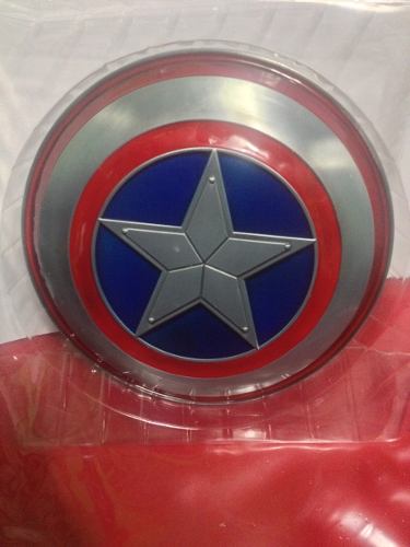 Avengers Escudo Capitan America 20 Cms De Metal Coleccion