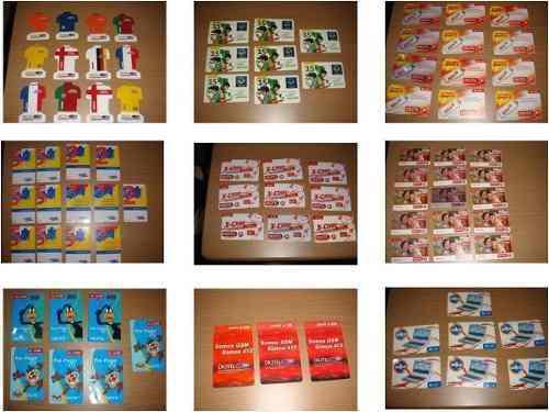 Coleccion De Tarjetas Cantv,movistar,digitel,movilnet