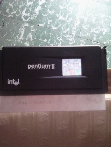 Intel Pentium Ii (2) Procesador Cpu
