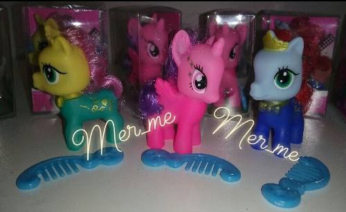 Juguete My Little Pony Mini Pony Unicornio Con Peine 7,5cm