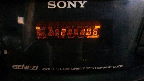 Minicomponente De Sonido Sony
