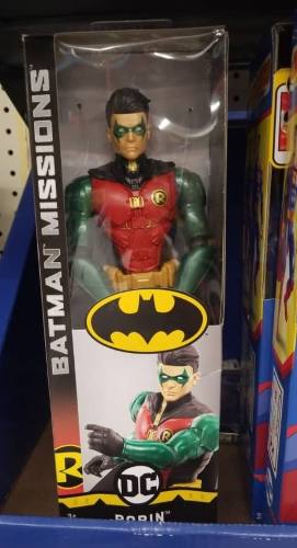 Muñeco Robin Batman Missions Dc Comics Importado Original