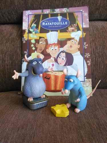 Muñecos De Coleccion De Ratatouille Con Cuento