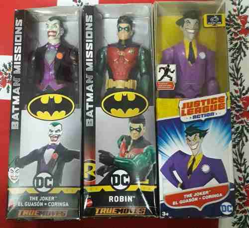 Muñecos Liga De La Justicia De Superman, Batman, Robin...