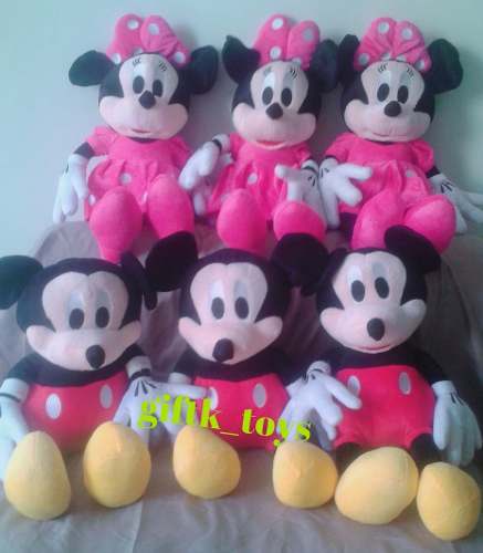 Peluches Minie Y Mickey 50 Cm