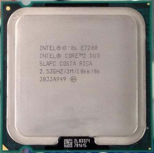 Procesado Intel Core 2 Duo Lga 775 Desktop Cpu Eghz