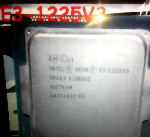 Procesador 3.20 Ghz Intel Xeon E V3 Socket  Usado