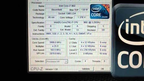 Procesador Intel Core I Para Tarjetas  X58 Perfecto