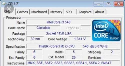 Procesador Intel Core I3 Slbtd 3.06ghz Lga  Desktop Cpu