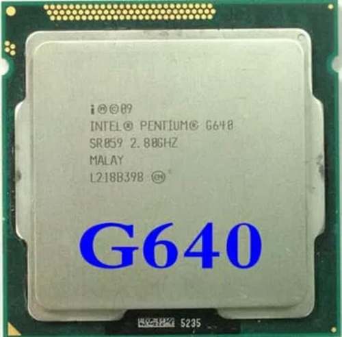 Procesador Intel Pentium G Ghz Socket tru**