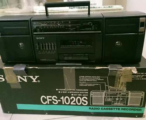 Radio Casette Grabador Sony Minicomponente En Su Caja