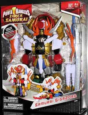 Robot Power Ranger Samurai Transformer Gigazord Entraga Ya