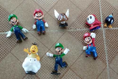 Set Figuras De Mario Bross