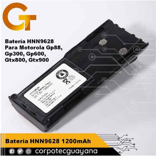 Bateria Para Motorola Gp88, Gp300, Gp600, Gtx800, Gtx900